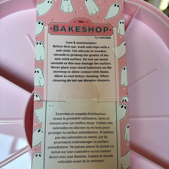 The Bake Shop Pink Pumpkin Cake Carrier Holds 10 Inch Cake Pasteloween Halloween - Picture 5 of 5